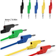 SanalAMCA Store P1036 1000V/ 19A Multimetre Test Uçları Kablo Kiti