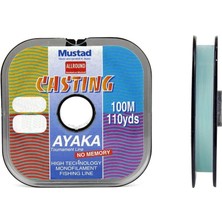 Mustad Ayaka Casting 0,20MM 100MT Makara Misina