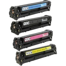 Crg- 731 Canon I-Sensys MF-8230CN  Muadil Toner 4 Renk Set
