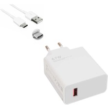 67W USB To Type-C Şarj Cihazı - Şarj Kablosu
