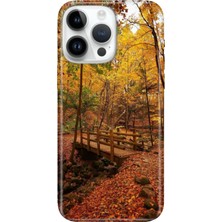 Senada iPhone 15 Pro Max Kılıf Desenli Baskılı Tpu Rubber Kapak Kasımda Aşk