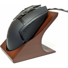 Shaco Design Universal Mouse Tutucu Stand Ahşap