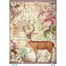 E Hobici Diamond Pirinç Dekopaj Kağıdı - 1303