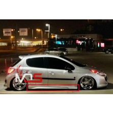 S57 Garaj Peugeot 207 Gtx Marşpiyel Sağ Sol Takım Fiberglass Boyasız
