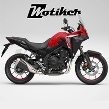 Motiker Honda NX500 Jant Içi Yazı Sticker Etiket Modeli Kırmızı Renk