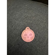 Noctabir Mtg Bataklık Mana Sembolü Anahtarlık/kolye