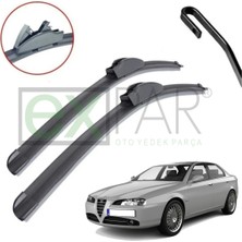 Expar Oto Alfa Romeo 166 Sedan Ön Cam Silecek Süpürgesi Takımı 2004 - 2007