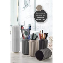 MasterCar Pandora Seyahat Tipi Diş Macun Fırça Saklama ve Taşıma Kabı Diş Fırçalık