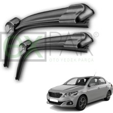 Expar Oto Peugeot 301 Uyumlu Ön Cam Silecek Süpürgesi Takımı 2012 - 2023 Pejo 301 Ön Silecek Sağ Sol Takım
