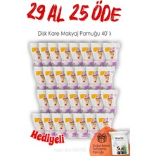 Lux 40'lı 29 Al 25 Öde Disk Kare Makyaj Pamuğu ve Rosıe