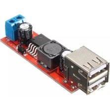 Aek-Tech Dual USB Soket Output 9V/12V/24V/36V To 5VDC-DC 3A Step-Down Araç Şarj
