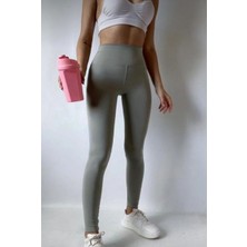 Gül Sezgin Butik Kadın Oysh Yeşil Renk Tayt