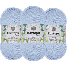 Kartopu Baby Natural Cotton El Örgü Ipi 100 Gr. 3 Adet K544