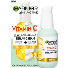 Garnier Skinactive C Vitamini Parlaklık,sıkılaştırıcı,aydınlatıcı SPF25 Nemlendirici Yüzserumu 50ML