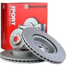 Zimmermann Zımmermann 370MM Arka Sol Fren Diski - Bmw M2 F87