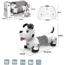 GL-777-603 Uzaktan Kumandalı Işıklı ve Sesli Sevimli Akıllı Köpek -Vardem Oyuncak