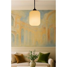 Globelux Dekoratif Avize Spiral Serisi Ev Ofis Veranda Mutfak Çap 20 cm