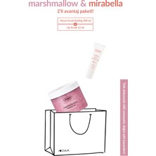 Ziaja Vücut & Dudak Scrub Bakımı 2'li Avantajlı Set - Marşmalow Şekerli Vücut Scrub + Sweet Mirabble Lip Scrub
