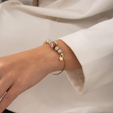 Hakan Mücevherat Charmlı 14 Ayar Altın Bileklik