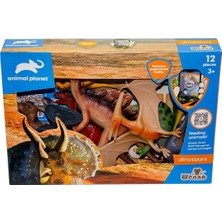 SH-D5903 Kutulu 12 Parça Dinozor Seti - Vardem Oyuncak