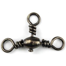 Black Snap Black Crossline Swıvel 3lü Fırdöndü No:6 12 Li Pkt