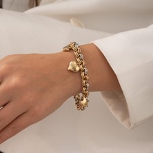 Hakan Mücevherat Charmlı 14 Ayar Altın Bileklik