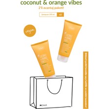 ziaja Coconut & Orange Vibes Shampoo 200 ml 2'li Avantajlı Set