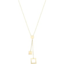 Koçak 14 Ayar Quadra Altın Kolye