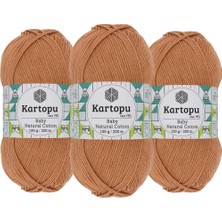 Kartopu Baby Natural El Örgü Ipi 100 Gr. 3 Adet K261