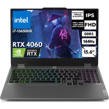 Lenovo Loq 15IRX9 I7-13650HX 24-Gbddr5 512 GB SSD RTX4060 (8gb) 15.6" Fhd Windows 11 Pro 83DV011GTRZG68