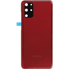 Yedcom Samsung S20 PLUS Kırmızı Uyumlu Arka Kapak Batarya Kapağı Pil Kapağı