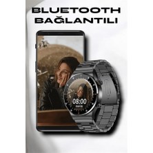 Tgzm Nfc ve Kablosuz Şarjlı Akıllı Saat Ekg Nabız & Spor Modları ile Ios ve Android - TG0012-2RJ01