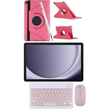 Samsung Galaxy Tab A9+ Plus 8gb 256GB 11'' Tablet+Pembe Kılıf+Kalem+Pembe Klavye+Mouse
