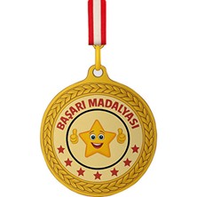 Siverek Reklam Yıldızlı Başarı Madalyası - Altın Renkli Madalya Hediye Seçeneği