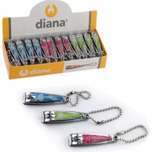Diana 1002 Küçük Renkli 24' Lü Tırnak Makası