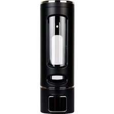 Vadi 1 Siyah Plastik Duvara Monte Manuel Sabunluk 400 ml Paslanmaya Dayanıklı Modern Tasarım H-52