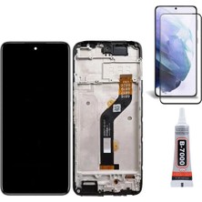 Yedcom İnfinix Hot 20İ Çıtalı Ekran Lcd Dokunmatik B7000 15ML Yapıştırıcı ve Kırılmaz Cam ile beraber Yc