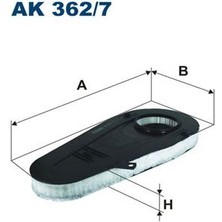 Filtron Fıltron AK362.7 Hava Fıltresı Bmw N47 N57 F07 F10 F11 F01 F02 13717800151