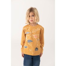 Boboli Erkek Çocuk Hayvanlar Baskılı Tshirt