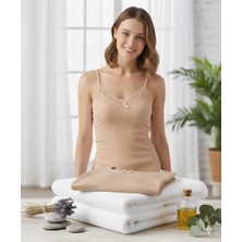 Woan 3'lü Set  Zarafet ve Doğallığın Buluşması: Fitilli Dantel Atlet