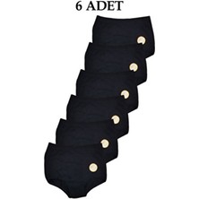 Berrak Toparlayıcı Yüksek Bel Kadın Külot 6'lı Paket