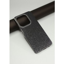 FoxPower Oppo A3 2024 Kılıf Simli Parlak Lüx Slikon Kapak