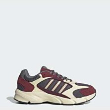 adidas Crazychaos Ayakkabı Suni Deri Malzeme ile Düz Taban Tasarım Gri Renk