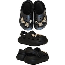 Famele's Cross 755 Anatomik Taşlı Eva Plaj Deniz Günlük Kız Çocuk Terlik