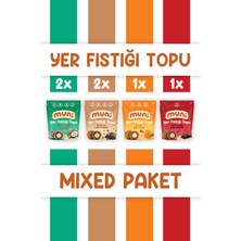 Muni Yer Fıstığı Topu Mixed Paket 80 G x 6 Adet Glutensiz Atıştırmalık Lezzet