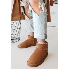 Shoegar Elsa Taba Süet Bot