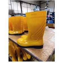 Ulaş Çizme Ulaş Unisex Sarı Renk Lastik Çizme - Inşaat, Tarım, Sanayi ve Balıkçı Çizmesi Sarı 33CM