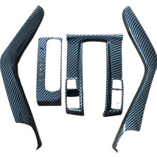 Oled Garaj Honda Civic Fc5 Için Uyumlu Vites Konsol Kaplama Full Set Karbon 2016-2020