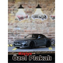 Bebeym Bmw Z4 Metal Araba - Bmw Z4 Oyuncak Araba - Gri