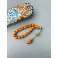 Bülbül Atölye Işçilikli Efe Boy Alman Sıkma Kehribar Tespih